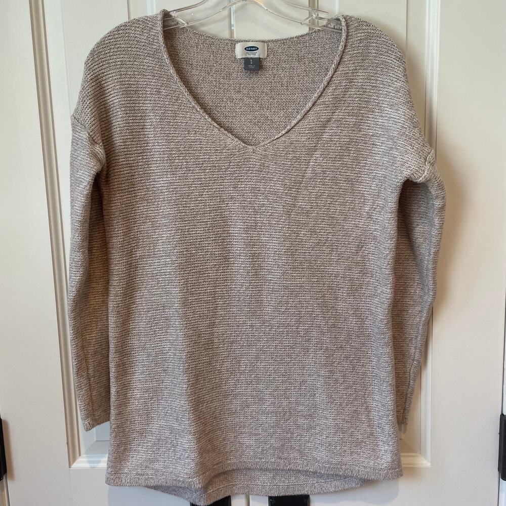 Old Navy Cotton V-Neck Sweater Sz S